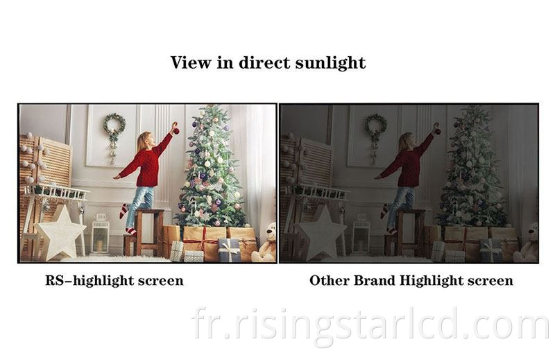 high bright lcd screen